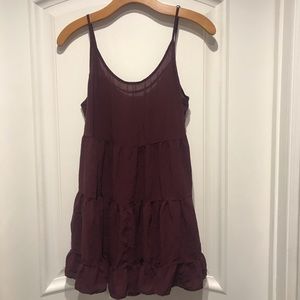 Brandy Melville burgundy dress